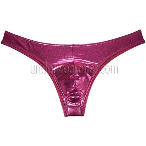 Men S Bikini Brief Underwear Shiny Low Rise Skimpy Briefs Half Coverage Shorts Mu