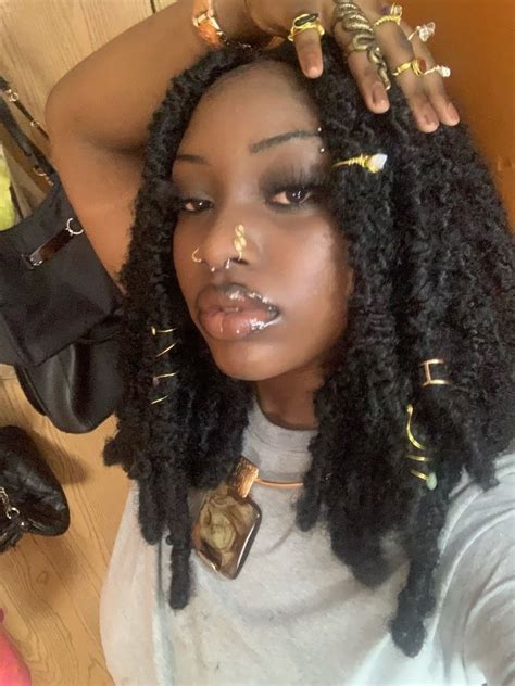 Pin By Slice Nslash On Locs Braids Twists Etc Locs Hairstyles