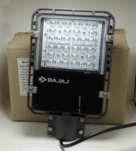 Led Pure White Bajaj W Street Light Aluminium Ip At Rs Piece