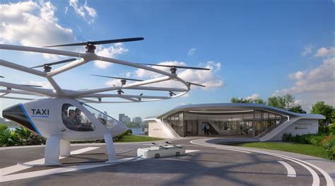 Volocopter Plans First Aerial Taxi Port In Singapore Logistics Middle East