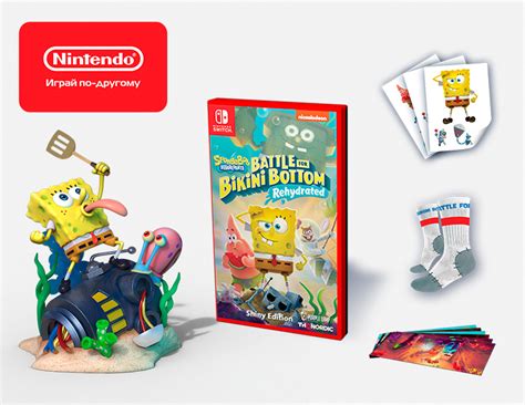 Spongebob Squarepants Battle For Bikini Bottom Rehydrated Shiny Edition Nintendo Switch