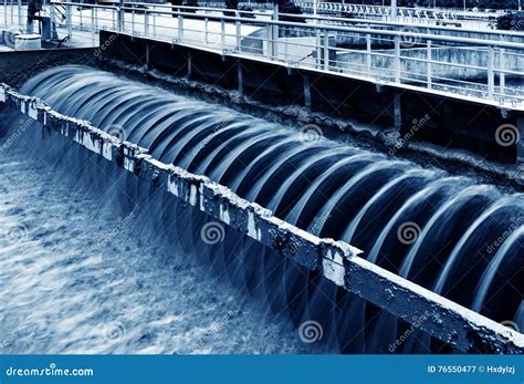 Modern Urban Wastewater Treatment Plant In Shanghai Stock Image Image