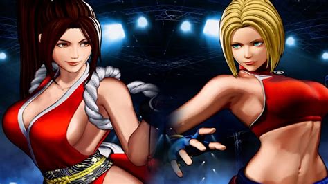 The King Of Fighters Xv Mai Vs Blue Mary Ps Youtube