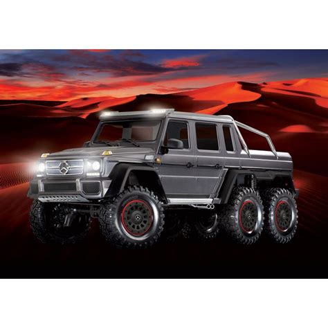 Traxxas Trx 6 Mercedes Benz G 63 Amg 6x6 110 Rtr Gloss Black