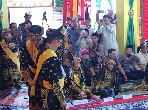 Danyonmarhanlan Iv Batam Hadiri Acara Pentabalan Lembaga Adat Melayu