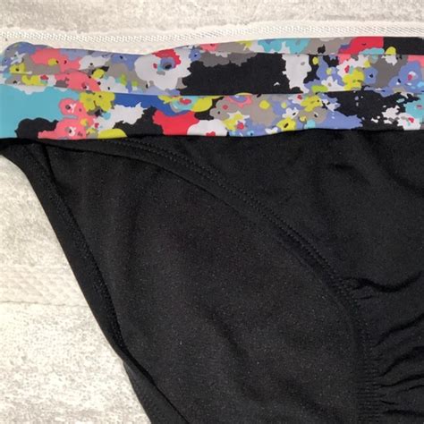 Kenneth Cole Reaction Swim Nwtkenneth Cole Reaction Black Bikini Bottom Lg Poshmark