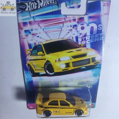 MITSUBISHI HOT WHEELS 風火輪三菱 Lancer Evolution VI 90 年代街景 蝦皮購物