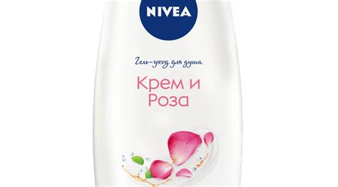 80860 Гель-уход для душа "Крем и Роза" - NIVEA