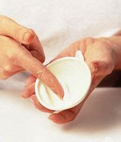 how to put in a diaphragm contraceptive