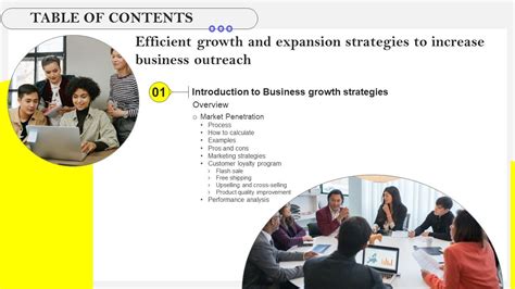 Efficient Growth And Expansion Strategies To Increase Business Outreach