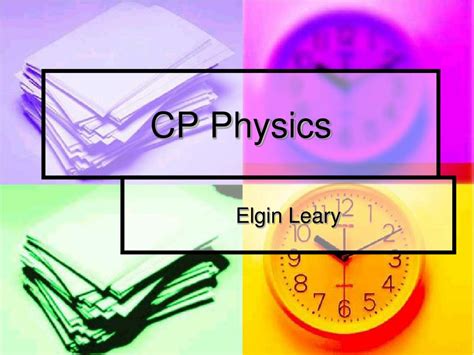 Ppt Cp Physics Powerpoint Presentation Free Download Id6302558