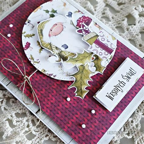 Kartka Wi Teczna Bn Scrapbooking Vairatka Art Madam Pl