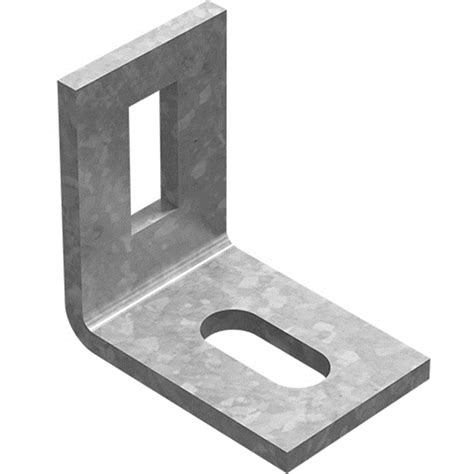 Кронштейн угловой монтажный 60х60 (5мм) гор. цинк Ostec КУМгц-60х60 ...