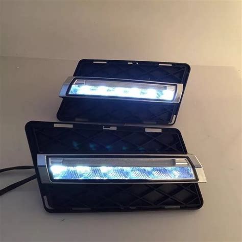 Hireno Super Brilhante Led Luz De Circula O Diurna Para Mercedes Benz