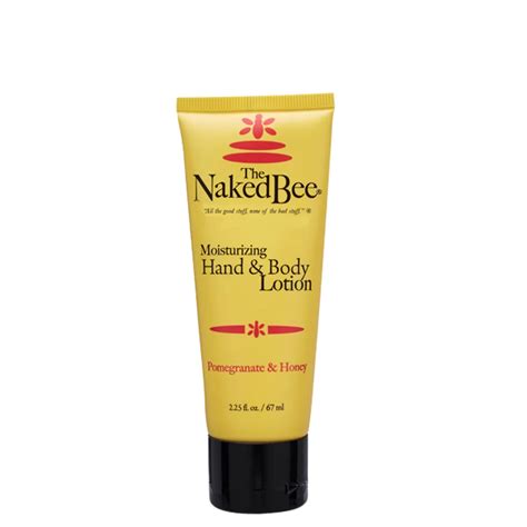 Naked Bee 2 25oz Pomegrante Honey Hand Body Lotion 859748001875