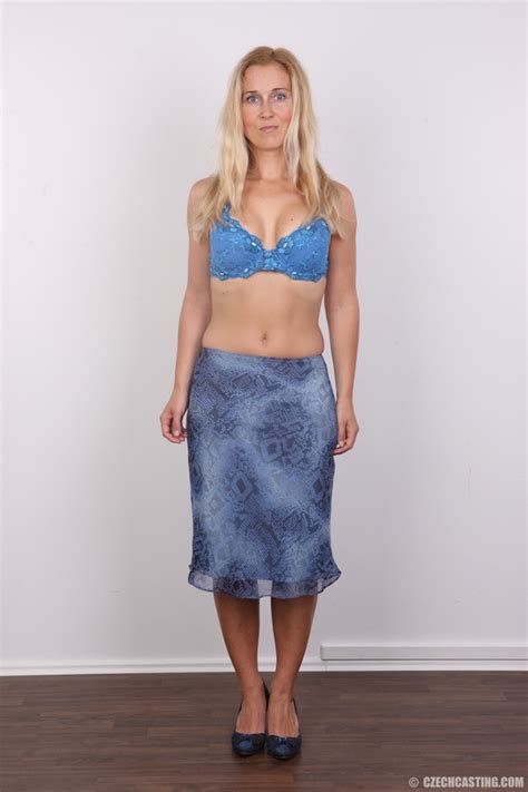 Naughty Blonde Lady With Blue Eyes Shows Ti XXX Dessert Picture