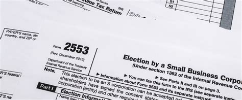 What Is Form 2553? Become an S-Corp - Intuit TurboTax Blog