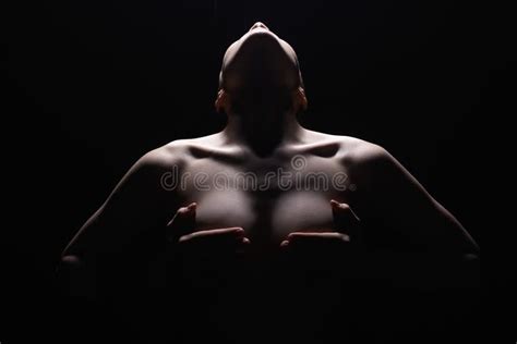 Nude Woman In The Dark Naked Girl Stock Image Image Of Model Beautiful 115518423