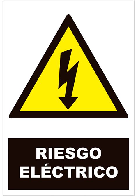 Cartel Riesgo Electrico X Cm Leroy Merlin