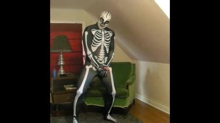 Spandex Skeleton With Skeleton Lucha Libre Mask Edging Free Porn Videos YouPornGay