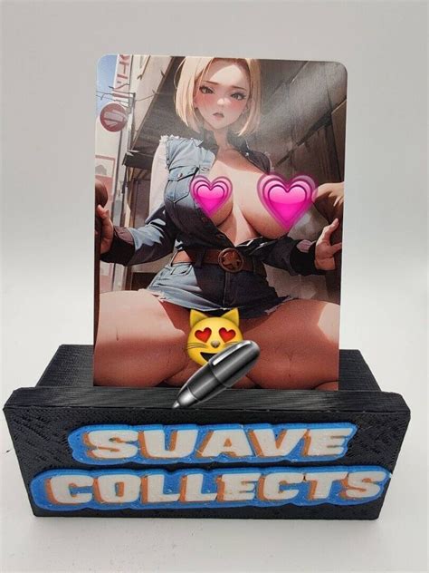 Mature Card Manga Waifu Anime Blonde Android Girl Doujin Hentai Trading Card Waifu Goddess Foil