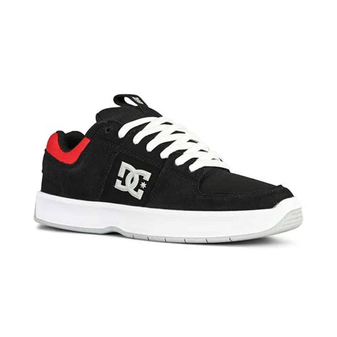 DC Lynx Zero Skate Shoes - Black/Red/Grey - Supereight