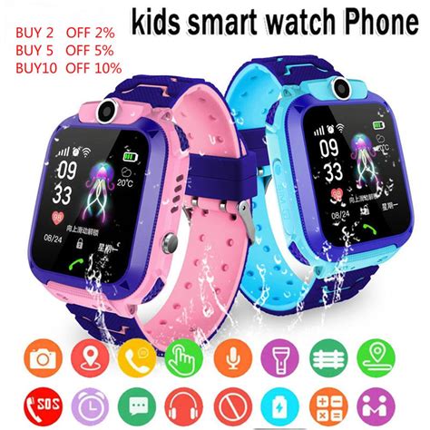 Q Smartwatch Rel Gio Inteligente Infantil Sos Para Crian As