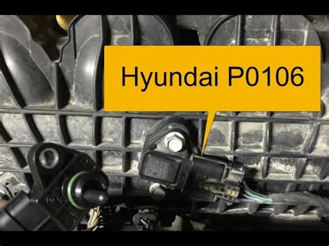 Hyundai P Code Manifold Absolute Pressure Barometric Pressure