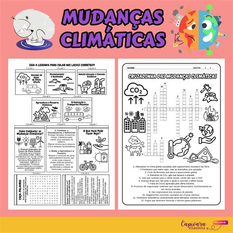 Atividade Mudanças Climaticas