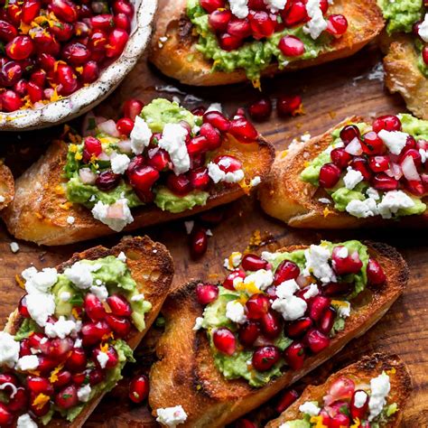 Avocado Toast With Pomegranate Salsa Dishing Out Health