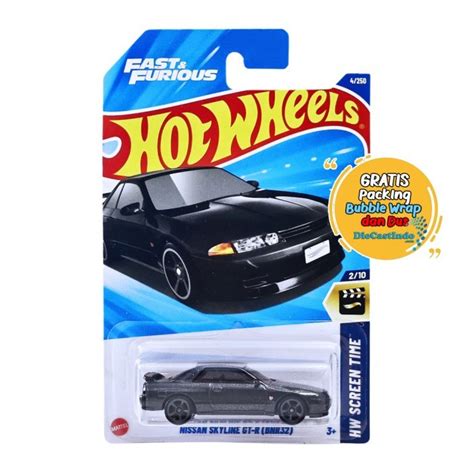 Jual Hot Wheels HotWheels Lot A 2025 Nissan Skyline GT R BNR32 Hitam Shopee Indonesia