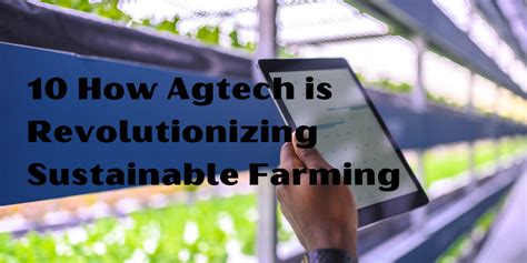 10 How Agtech Is Revolutionizing Sustainable Farming Technology Blog