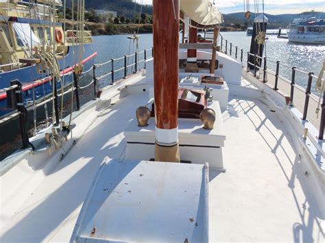 20m Top Sail Gaff Rigged Timber Schooner For Sale Derwent Boat Sales