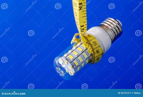 Energy Saving LED Light Bulb Stock Image Image Of Ecology Bulb 52191271