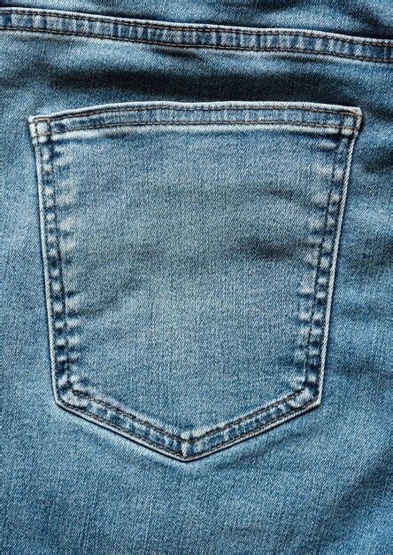 Premium Photo Blue Denim Jeans Pocket Background