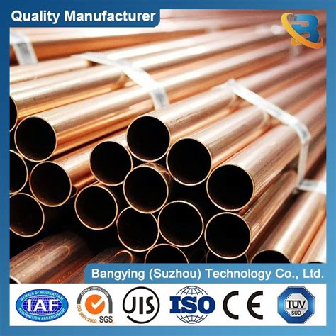 Annealed Copper Roll Pancake Copper Tube Pipe Coil ASTM B280 Air