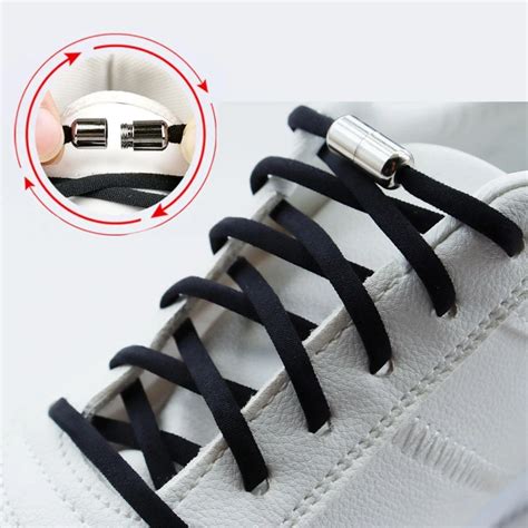 Elastic Semicircle No Tie Shoelaces Round Shoe Laces Sneakers Shoelace