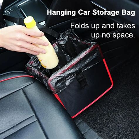 Сумка для хранения в автомобиле, мусорная корзина, многофункциональная ...