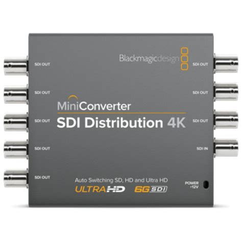 Black Magic Sdi Distribution Da 4k Kit Power Av