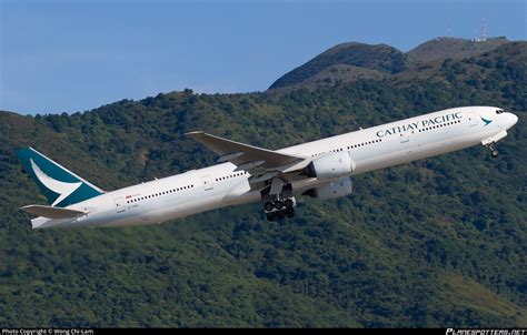 B HNQ Cathay Pacific Boeing 777 367 Photo By Wong Chi Lam ID 857625