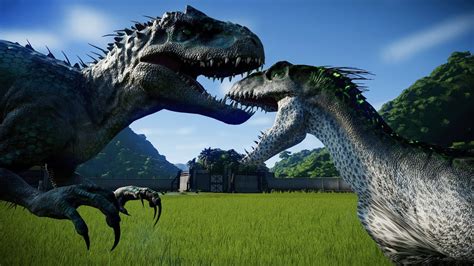 Jurassic World Indominus Rex And Indoraptor