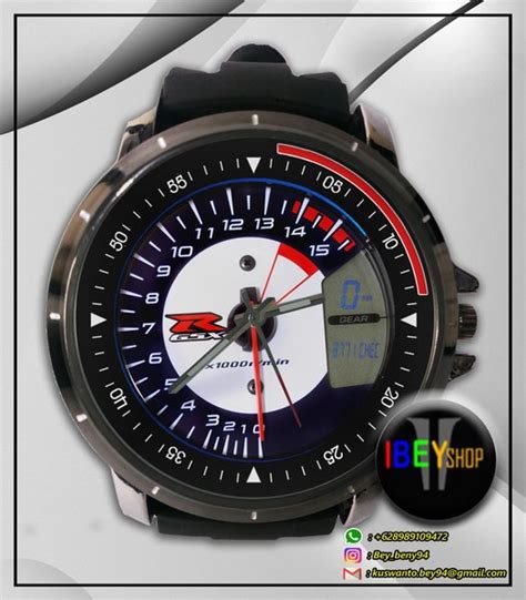 Jual Jam Tangan Custom Design Speedometer Gsxr Di Lapak Ibeyshop