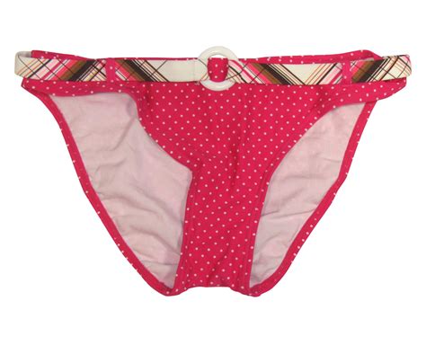 Hula Honey Bikini Bottom Polka Dots Decorative Waist Walmart