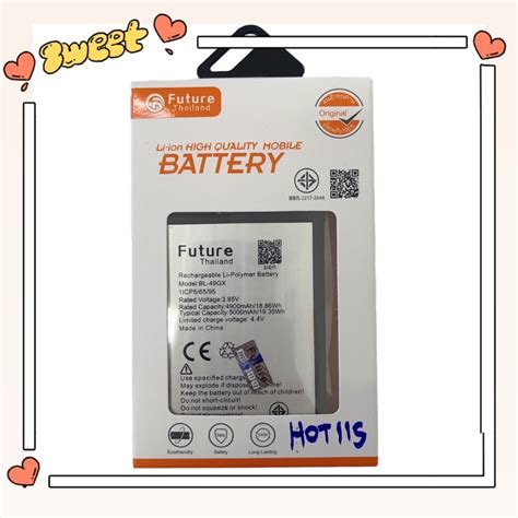 แบตเตอร infinix Note Hot s BL GX งาน Future พรอมเครองมอ ประกน ป แบตinfinix Hot s