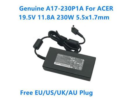 Chicony A17-230P1A 230.1W 19.5V 11.8A 230W 5.5x1.7mm DELTA ADP-230JB D ...
