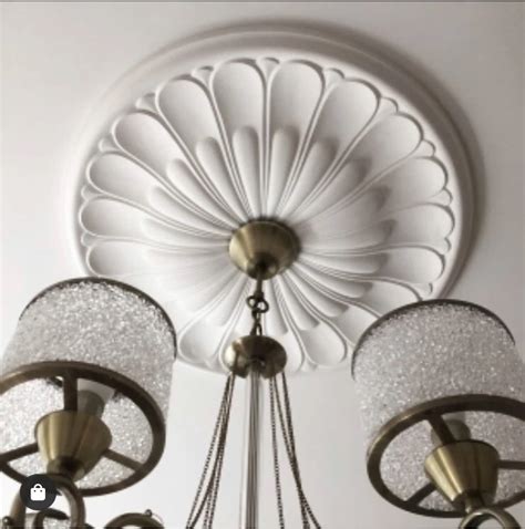 Floral Art Deco Plaster Ceiling Rose 680mm Plaster Ceiling Roses Artofit
