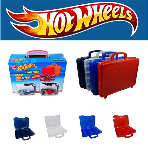 Jual Box Hot Wheels Twin Pack Single Pack Carry Case Kotak Penyimpanan Mobil Hotwheels Ori