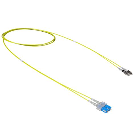 Оптический коммутационный шнур переходной Duplex SC-UPC/FC-UPC, 9/125 ...