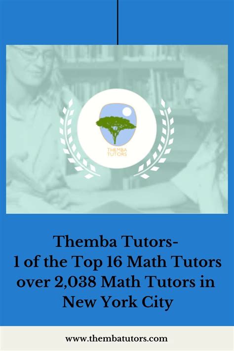 Themba Tutors Top Math Tutor In NYC