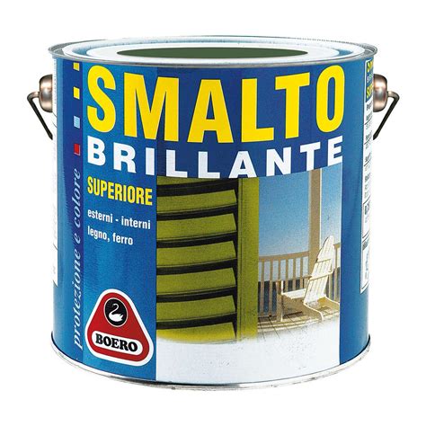 Smalto Solvente Brillante Boero Verde Vittoria L Ferro Legno M